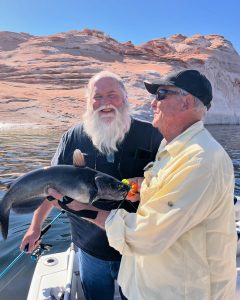 Ryker’s 6th Birthday! Happy Birthday Buddy (my great -great nephew! Tight Lines with the Georgia Family. #lakepowell #fishing #tightlines #family #lakepowel